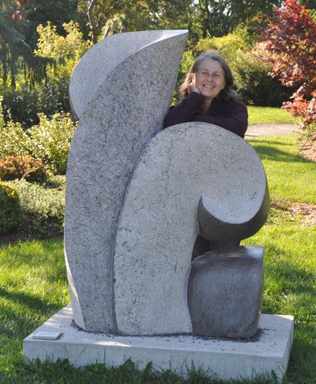 Louise Lemire at work